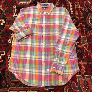 Ralph Lauren Polo Madras Oxford size 10